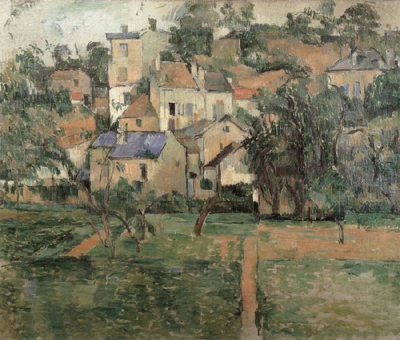 Paul Cezanne The Hermitage at Pontoise